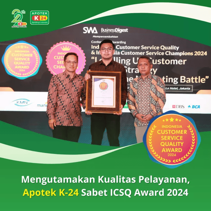  Indonesia Customer Service Quality Award 2024 (ICSQ Award 2024) 